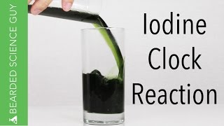 Make the Iodine Clock Reaction Chemistry [upl. by Aivul429]