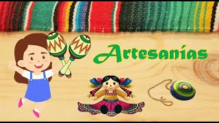 Artesanías mexicanas para niños [upl. by Atenaz]