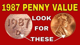 1987 penny value 1987 Valuable pennies and error coins to look for [upl. by Layton629]