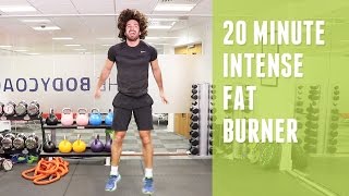 20 Minute Intense Fat Burner  Home HIIT  The Body Coach [upl. by Weissmann]