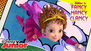 Top 5 fancy moments  🎀 Fancy Nancy Clancy  Disney Junior [upl. by Neeoma]