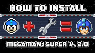 Megaman Super V 20 Install Tutorial Mesen NES quotHDquot Pack [upl. by Odlaumor]