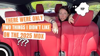 2025 Acura MDX Review [upl. by Haeluj]