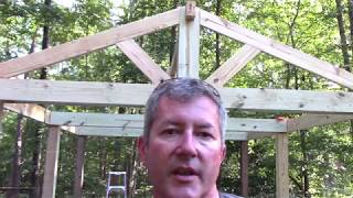 Building a Backyard Pavilion Part 2 [upl. by Areyk196]