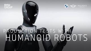 Humanoid Figure 02 robots tested at BMW Group Plant Spartanburg [upl. by Neesay132]