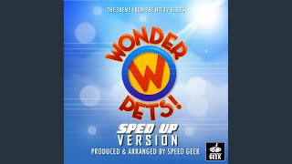 Wonder Pets Main Theme From quotWonder Petsquot SpedUp Version [upl. by Nellahs]