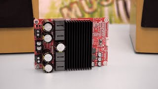 TPA3255 Stereo 300W Line Input BDM8A Class D Audio Amplifier Board [upl. by Ehsrop]