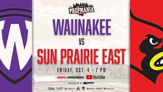 Waunakee at Sun Prairie East  Zimbrick Hondas Presentation of PrepMania 10424 [upl. by Kisung]