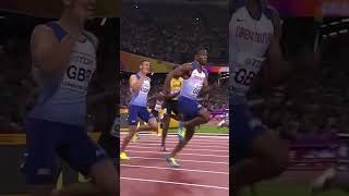 Usain Bolt was last time injured when relay was started 😭😔 [upl. by Innes]