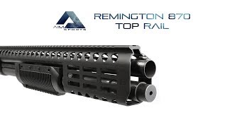 Remington 870 Top Rail AIM Sports Inc [upl. by Aliwt]