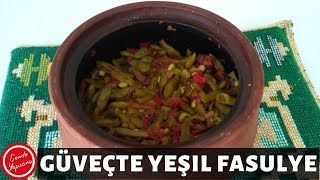 Etli Yeşil Fasulye Yemeği TarifiYaz Yemekleri [upl. by Enneirb]