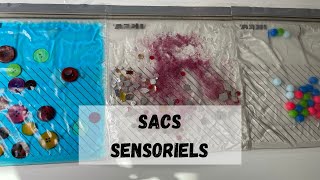 Sacs sensoriels Activité Montessori activité 12 ans [upl. by Shellie]