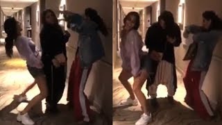 Shibani Dandekar Hot Dance  Twerking  Wardrobe [upl. by Artima]