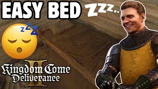 How to Get a Bed  Sleep in Kingdom Come Deliverance 2 [upl. by Ynwat]