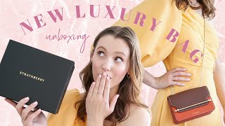 Why Im not buying Louis Vuitton anymore  Strathberry bag unboxing eastwest mini review [upl. by Haonam53]