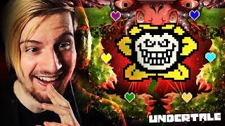 SO I MET OMEGA FLOWEY in Undertale  Asgore boss fight [upl. by Nawiat]