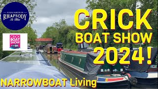 NARROWBOAT Living  It’s ALL about CRICK Ep96 [upl. by Sairu]