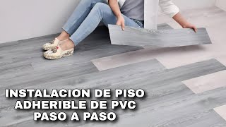 Piso PVC Autoadhesivo [upl. by Josephine343]