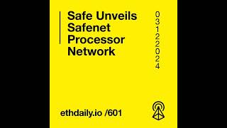 Safe Unveils Safenet Processor Network [upl. by Kayle820]