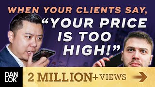 Actual Live Sales Call With Dan Lok [upl. by Enerual414]