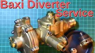 Baxi Diverter How to service Start to finish Dr Pipe [upl. by Euginomod]