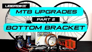 Uberbike MTB Upgrades Part 2  Shimano Compatible Press Fit Bottom Bracket [upl. by Qifar]