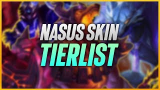 Nasus Skin Tierlist by Rank 1 Nasus  Carnarius  League of Legends [upl. by Amihsat498]