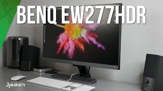 Benq EW277HDR review en español un monitor HDR a buen precio [upl. by Ilrak527]