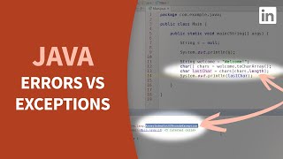 Java Tutorial  Debug syntax errors vs runtime exceptions [upl. by Ynnelg]