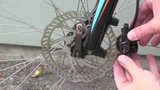 How To Change Disc Brake Pads on Mountain Bike [upl. by Chlo]