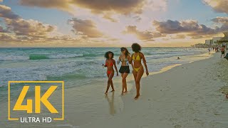 4K Riviera Maya Playa del Carmen  The Colorful Life of Coastal Resort MUSIC  Traveling the World [upl. by Mirelle]