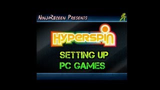 Hyperspin Set up PC Games [upl. by Ynamreg]