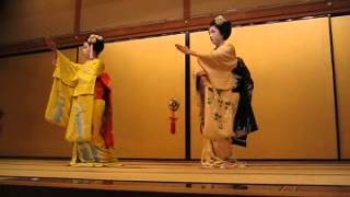 Maiko performance at Kyotos Gion Corner [upl. by Ansela]