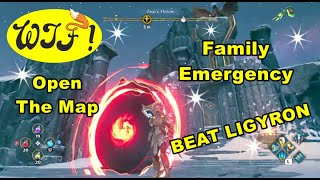 Family Emergency Ascend The Mountain and Beat Ligyron Immortals Fenyx Rising [upl. by Nodlew539]