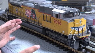 MTH One Gauge G Scale SD70AH SD70ACe w Proto Sound 30 Massive [upl. by Aicnetroh]