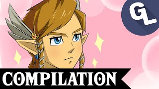 Breath of the Wild Comic Dub Compilation  GabaLeth [upl. by Eikcor430]