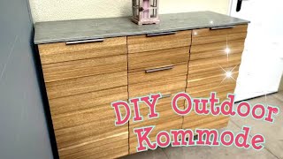 DIY Gartenmöbel Gartenkommode selber bauen Modernwood Outdoor Schrank [upl. by Pamelina]