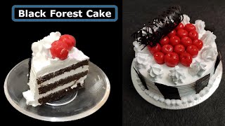 Black Forest Cake  Eggless Black Forest Cake Recipe  The Baking Twist [upl. by Huskey704]