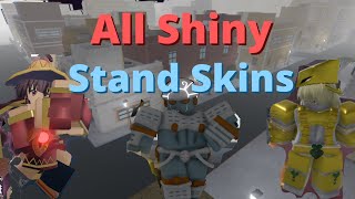 YBA Every SHINY Stand Skin [upl. by Friedman]