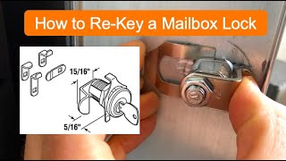 How to Replace a Mailbox Lock [upl. by Anicul]