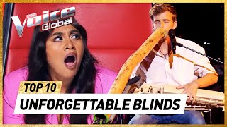 UNFORGETTABLE Blind Auditions of 2021  The Voice Rewind [upl. by Orna]