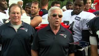 New England Patriots Ice Bucket Challenge [upl. by Benildis]