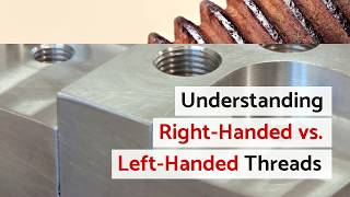 LeftHanded vs RightHanded Fastener Threads Uses and Comparison [upl. by Aztin492]