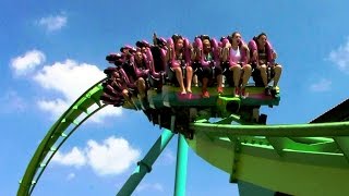 Hydra the Revenge offride HD Dorney Park [upl. by Courtney]