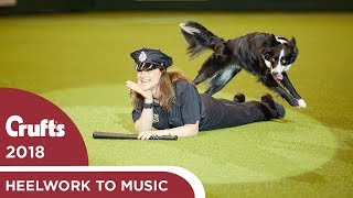 Freestyle Heelwork to Music Competition  Part 1  Crufts 2018 [upl. by Enoryt]