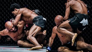 GROUNDED KNEE Knockouts In ONE Championship [upl. by Anicart59]