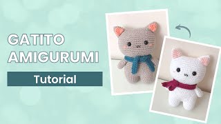 GATITO AMIGURUMI TUTORIAL  PRIMERA PARTE [upl. by Ethelind654]