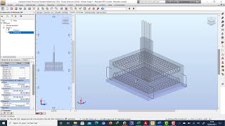 ROBOT BA Partie 19 Dimensionnement  Semelle isolée Fondation [upl. by Ecnerat]