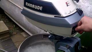 Evinrude 4hp outboard [upl. by Lucilia791]