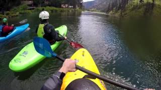 Kayaking Tumwater Canyon at 5500cfs [upl. by Kruger]